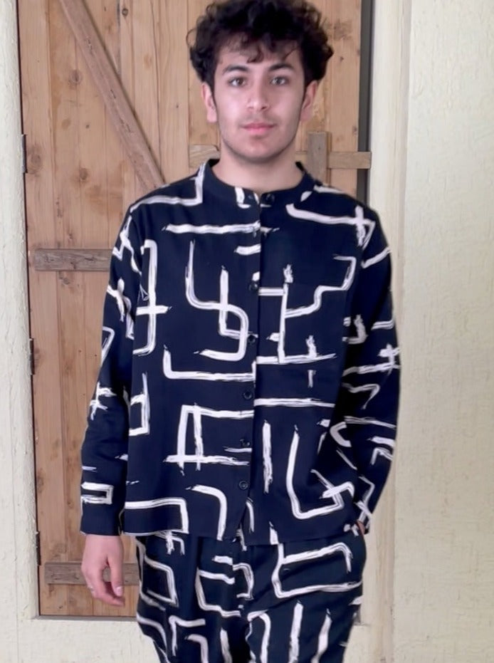 Organic cotton monochrome shirt