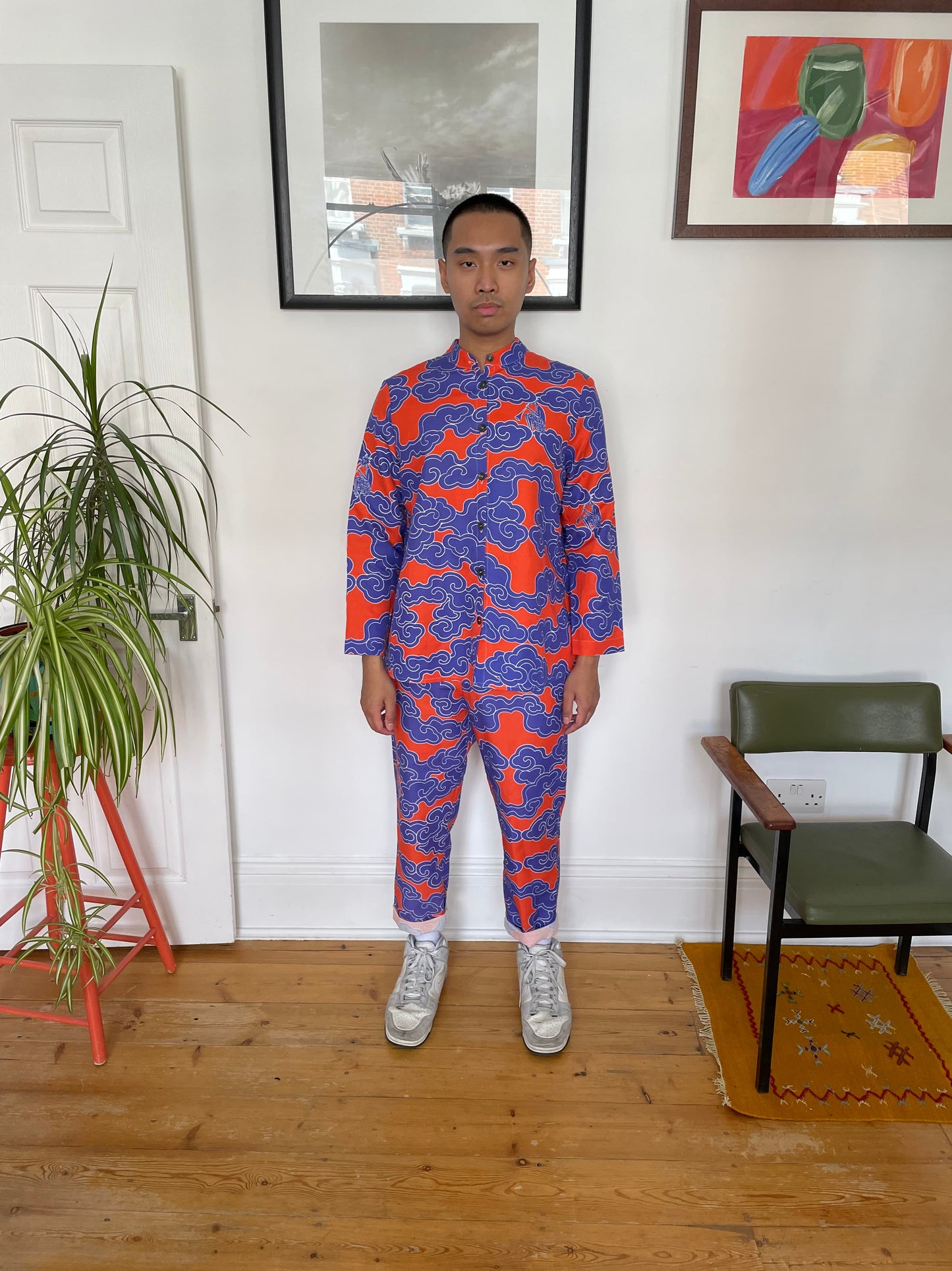 Wild Clouds Mens Shirt - made in London