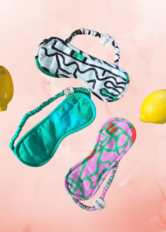 Organic Cotton and Linen Eye Mask