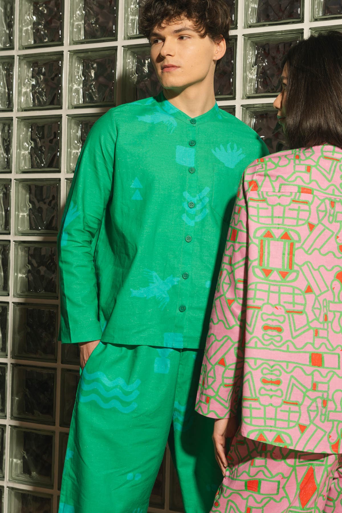 Wild Clouds Organic Cotton and Linen Shirts