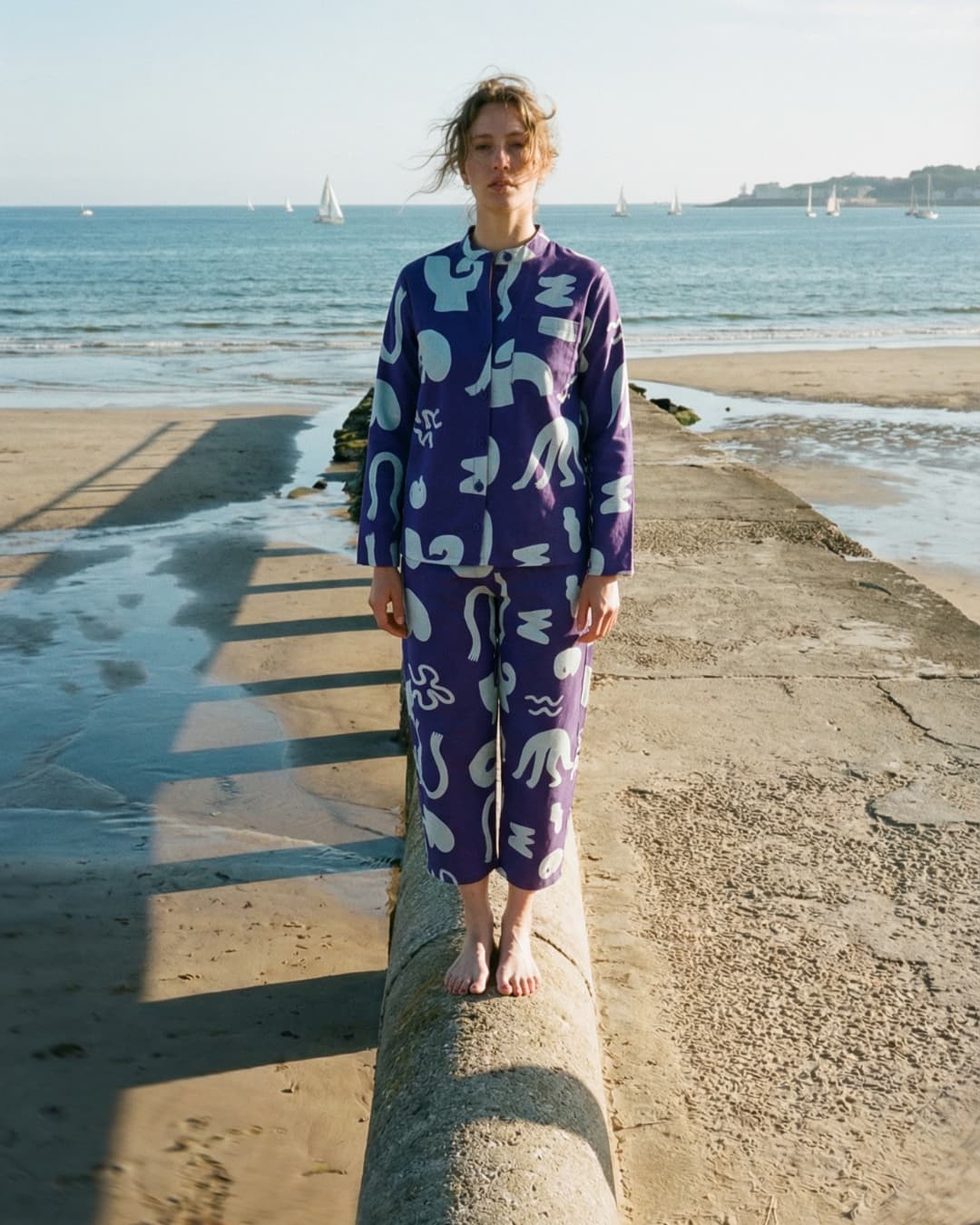 Organic Cotton and Linen Balloon Trousers