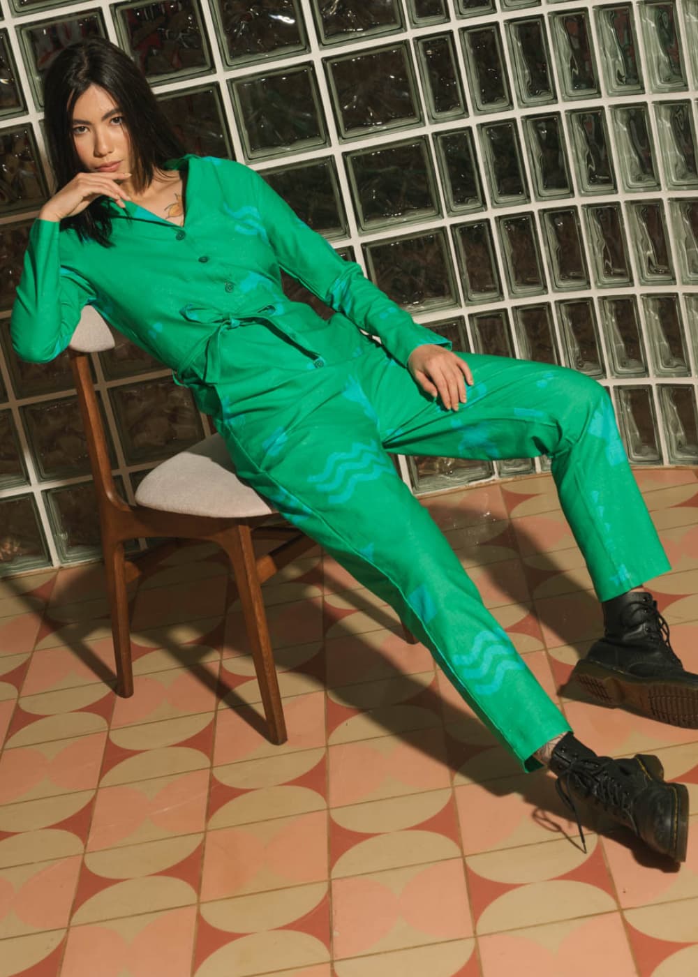 Organic Cotton & Linen Jumpsuit