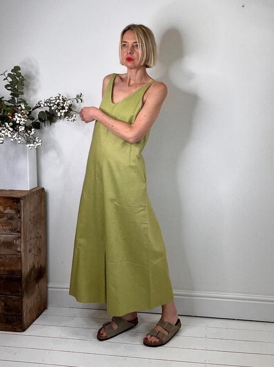 Jenny wearing the Wild Clouds and Gather&See Jumpsuit