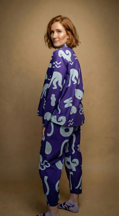 Organic Cotton and Linen Balloon Trousers