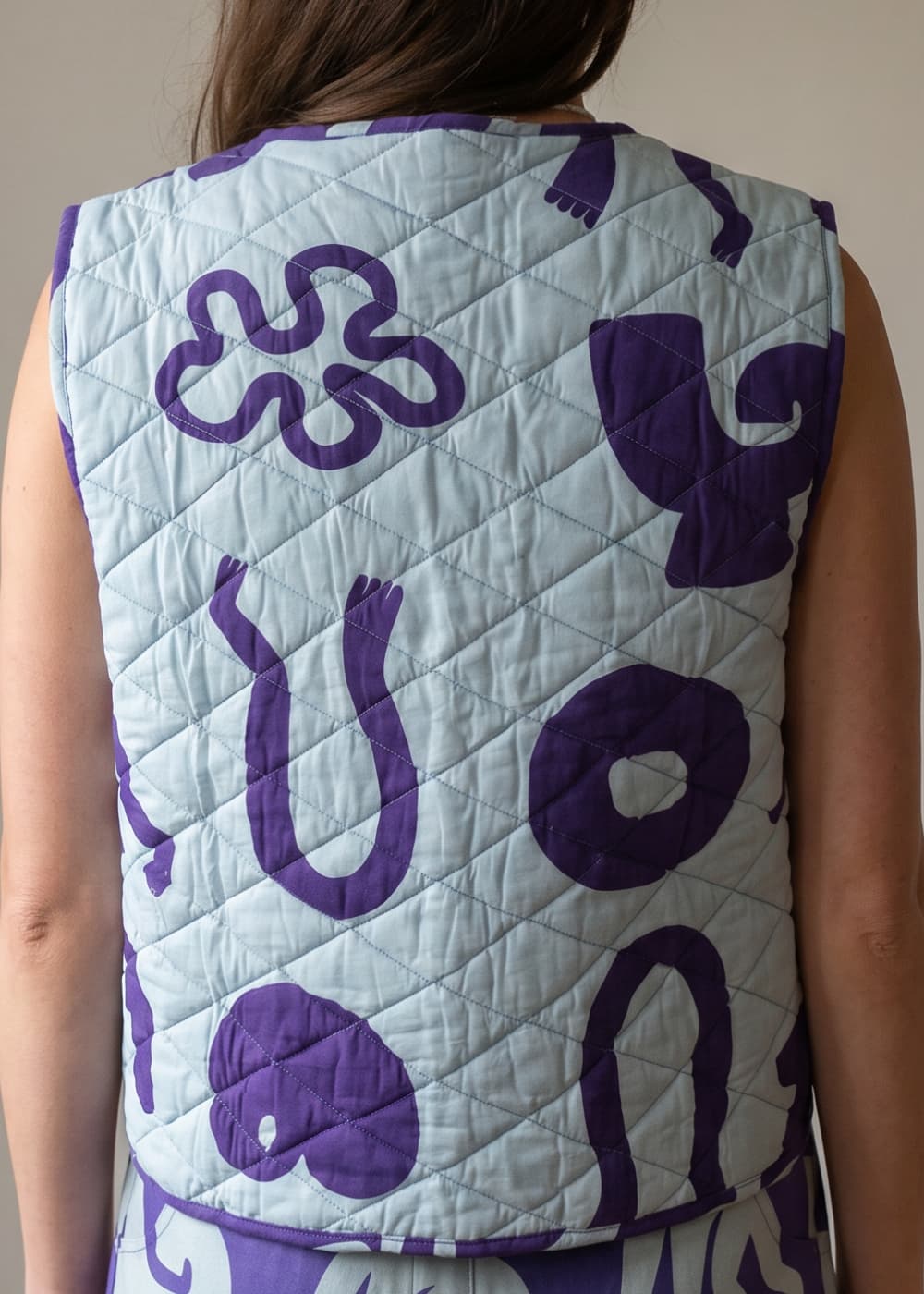 Organic Cotton Reversible Quilted Gilet