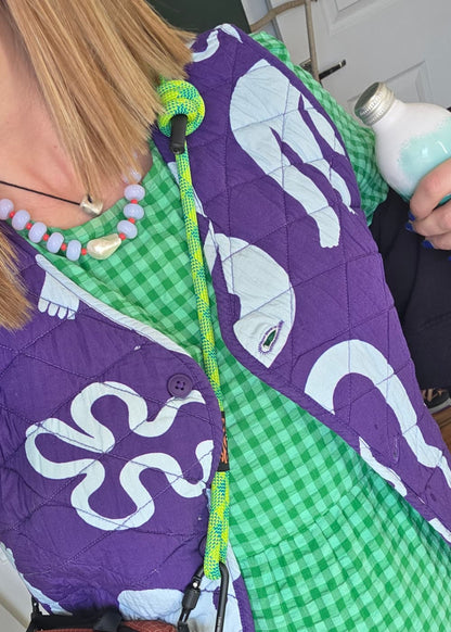 Organic Cotton Reversible Quilted Gilet