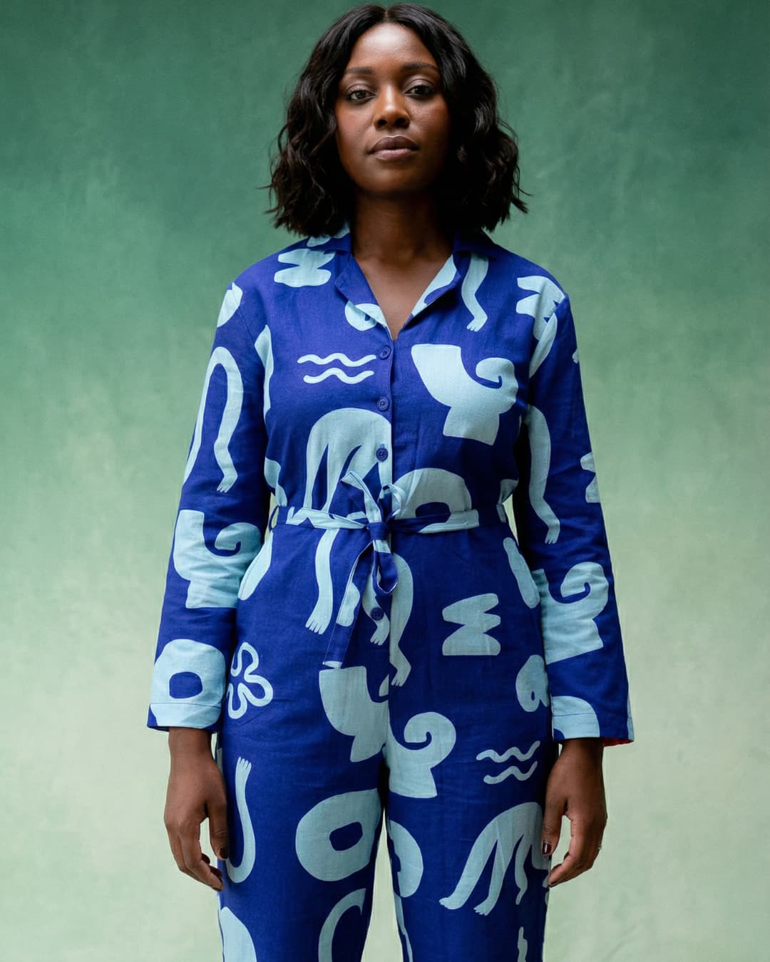 Organic Cotton & Linen Jumpsuit