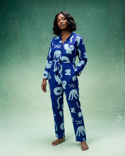 Organic Cotton & Linen Jumpsuit