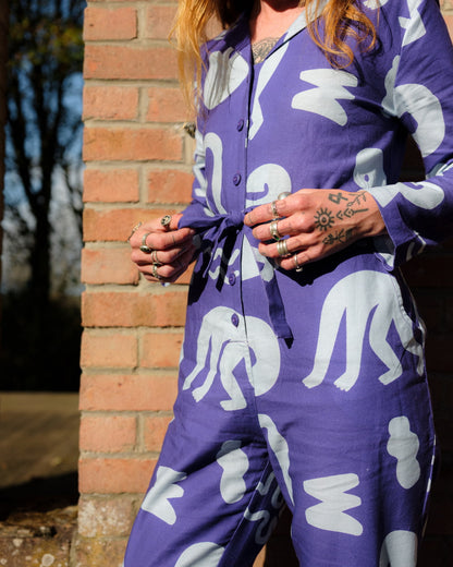 Organic Cotton & Linen Jumpsuit