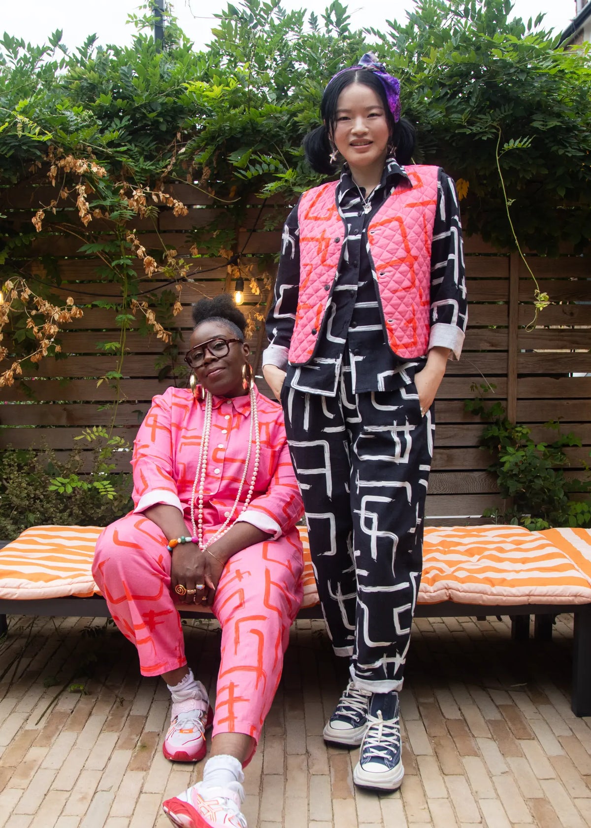 Organic Cotton Quilted Gilet - Galaxy